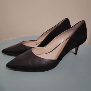 3" Louise et Cie Heels Leather Toe, Suede Sides sz 12